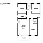 Grosszuegige 4 Schlafzimmer In Bergblick Zentrale Lage *
